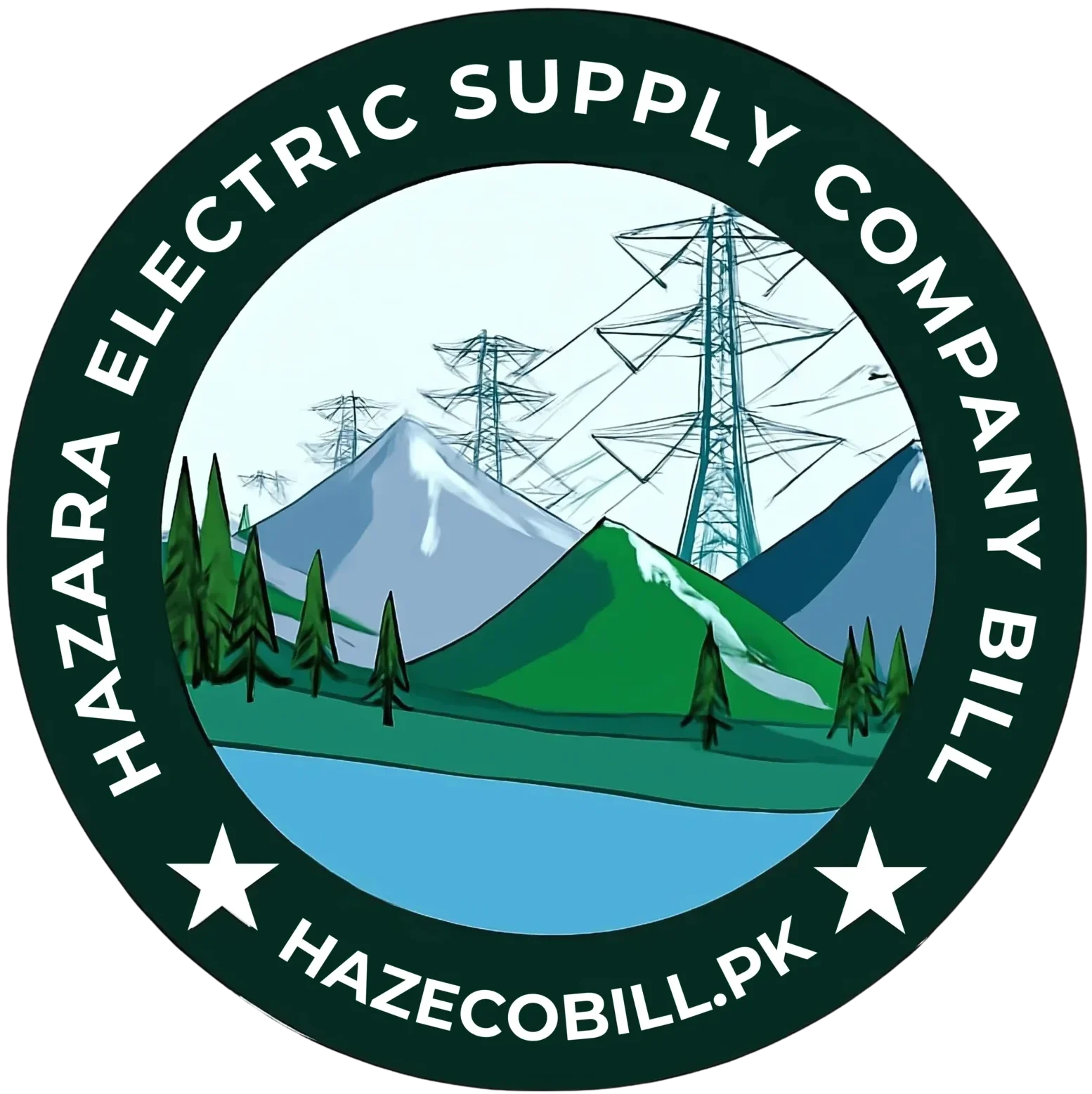 Hazara Electric Supply Company HAZECO Bill Logo
