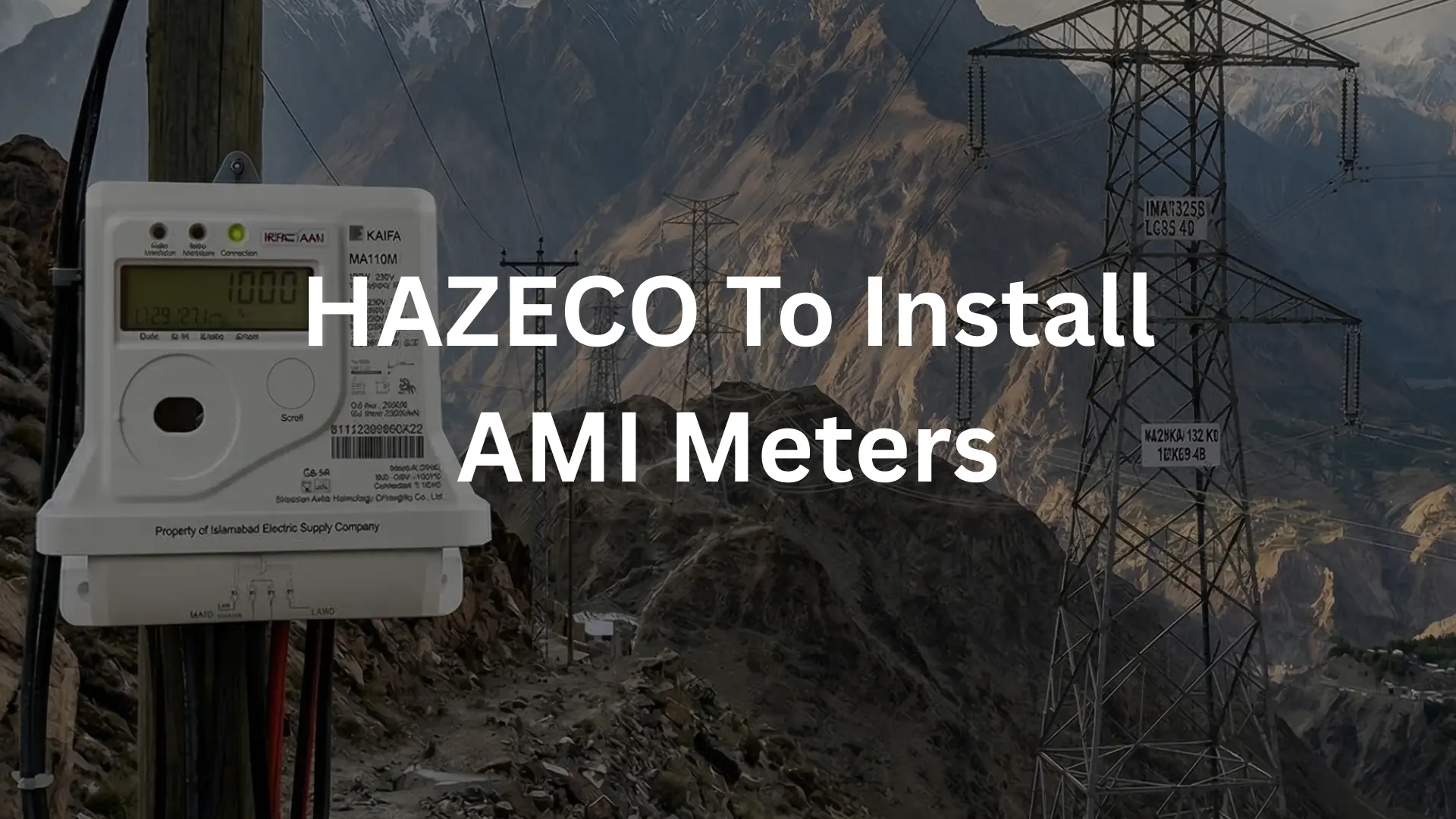 HAZECO AMI Smart Meters